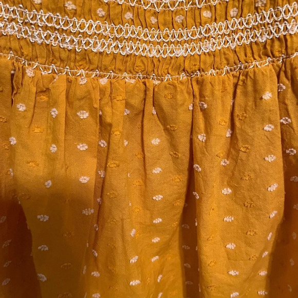 CROWN & IVY~BLOUSE~YELLOW~ NWT~BELK~SM + - Picture 8 of 8